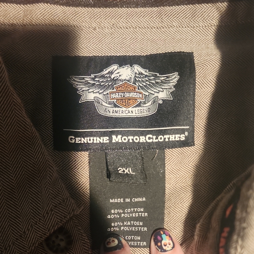 Harley-Davidson Button Shirt - Picture 2 of 4